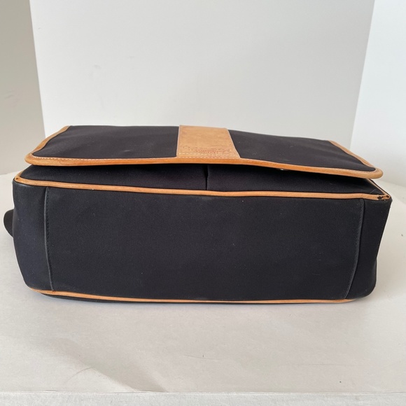 Coach Vintage Transatlantic Messenger Laptop Diaper Bag Unisex Black - Picture 4 of 16